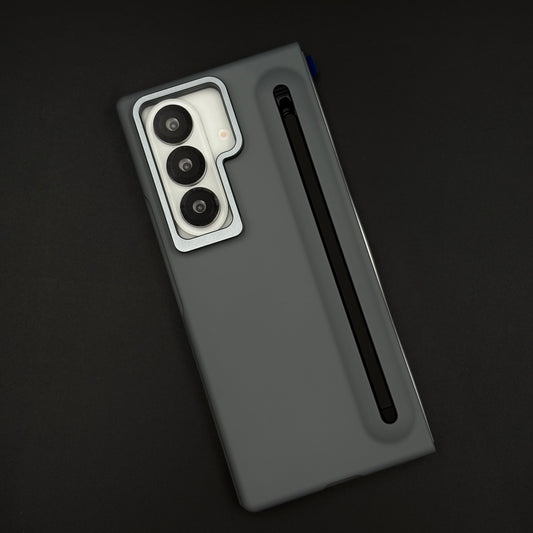 Matte Case with Pen Slot & Front Screen Protector for Samsung Galaxy Z Fold 6