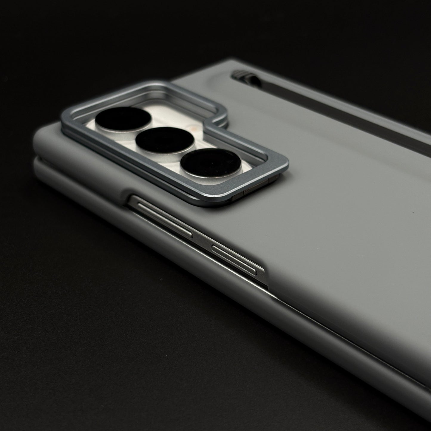 Matte Case with Pen Slot & Front Screen Protector for Samsung Galaxy Z Fold 7