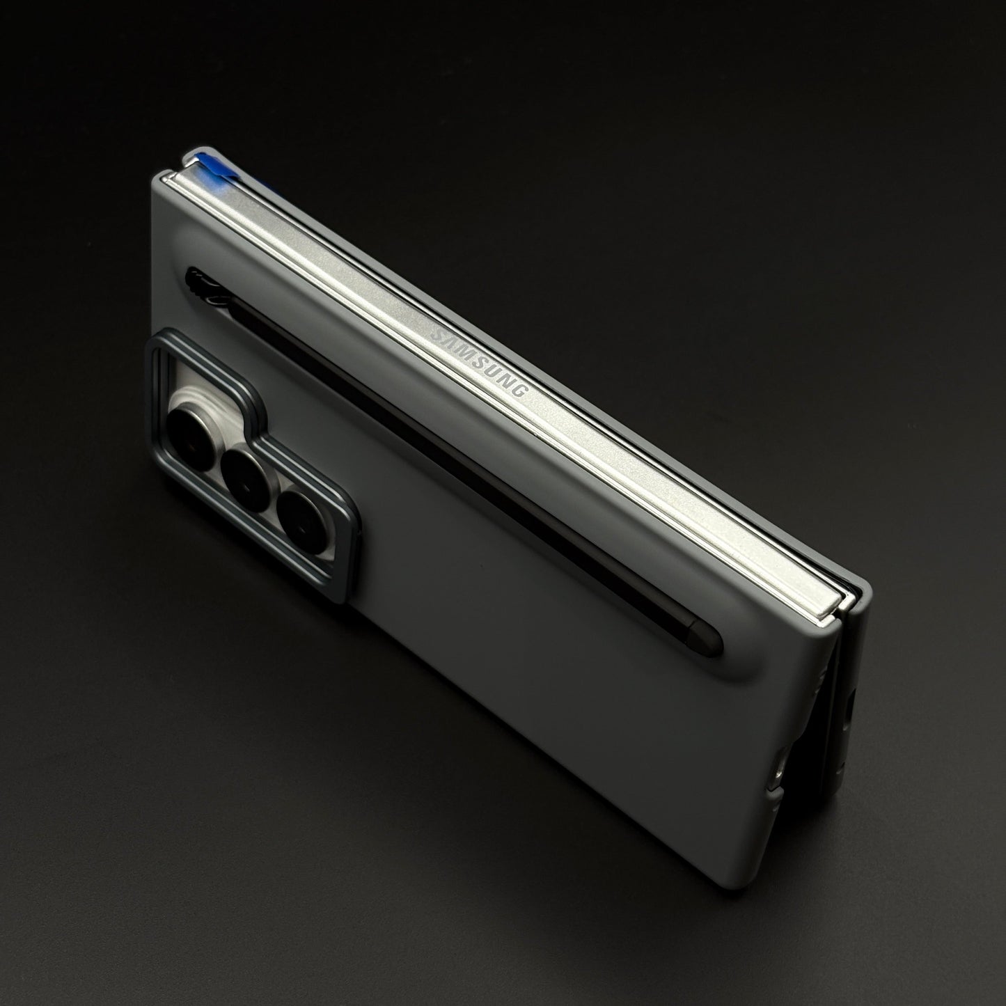 Matte Case with Pen Slot & Front Screen Protector for Samsung Galaxy Z Fold 6