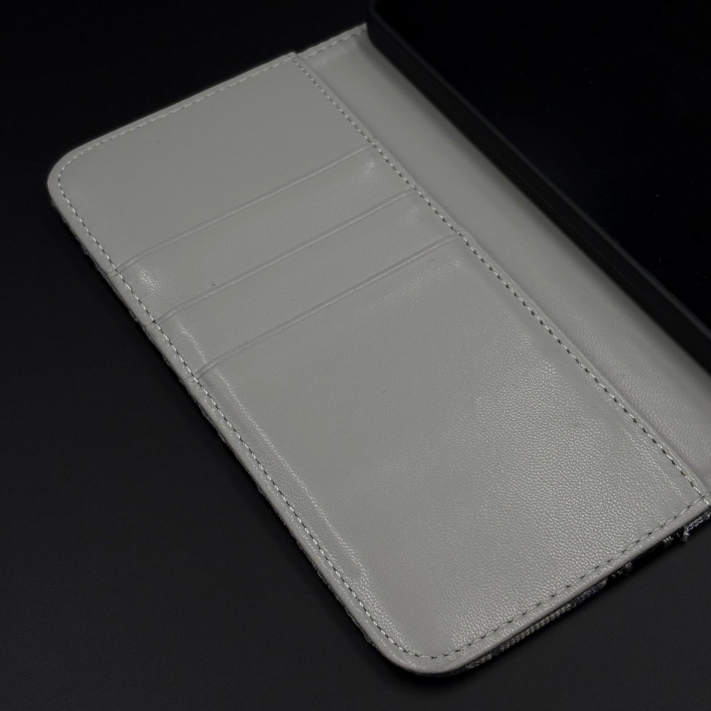 Luxury Embroidery CD Cardholder Case with Crossbody Sling for Samsung Galaxy S25 Ultra