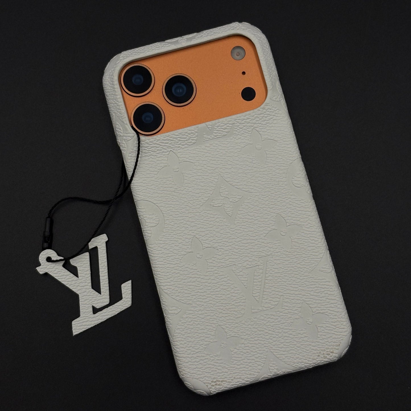 Luxury Branded Monogram Mobile Case Cover for iPhone 17 Series | Embossed Logo | Designer inspired
