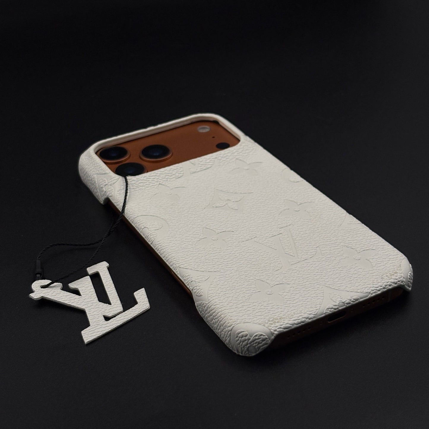 Luxury Branded Monogram Mobile Case Cover for iPhone 17 Series | Embossed Logo | Designer inspired