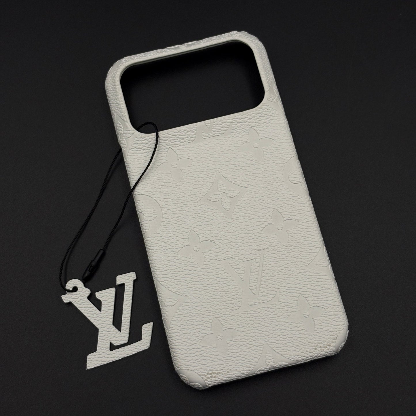 Luxury Branded Monogram Mobile Case Cover for iPhone 17 Series | Embossed Logo | Designer inspired