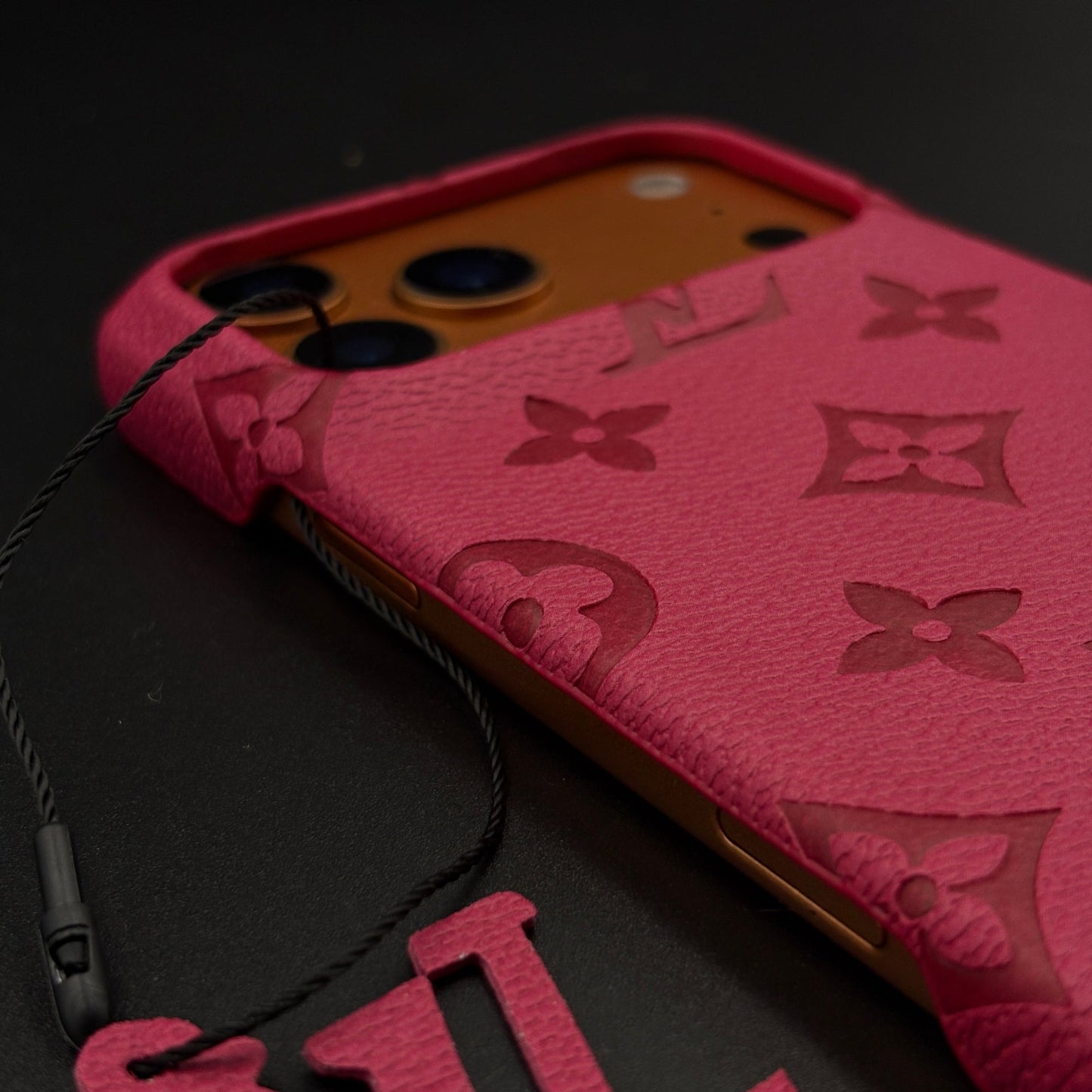Luxury Branded Monogram Mobile Case Cover for iPhone 17 Series | Embossed Logo | Designer inspired