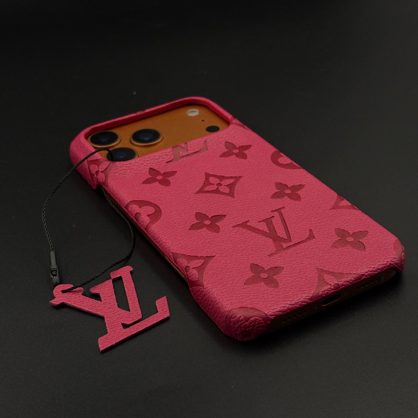 Luxury Branded Monogram Mobile Case Cover for iPhone 17 Series | Embossed Logo | Designer inspired