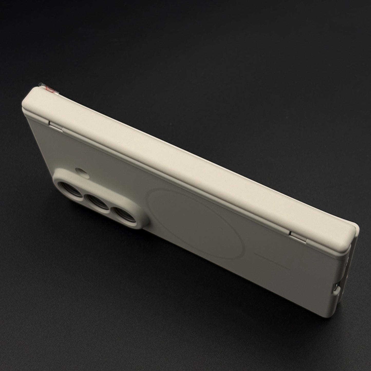 Silicone MagSafe Case with Front Screen Protector and Hinge Protection for Samsung Galaxy Z Fold 8 Ultra
