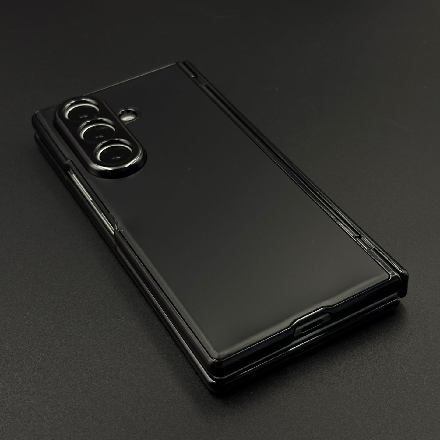 Matte Hinge Protection Case with Front Screen Guard for Samsung Galaxy Z Fold 8 Ultra