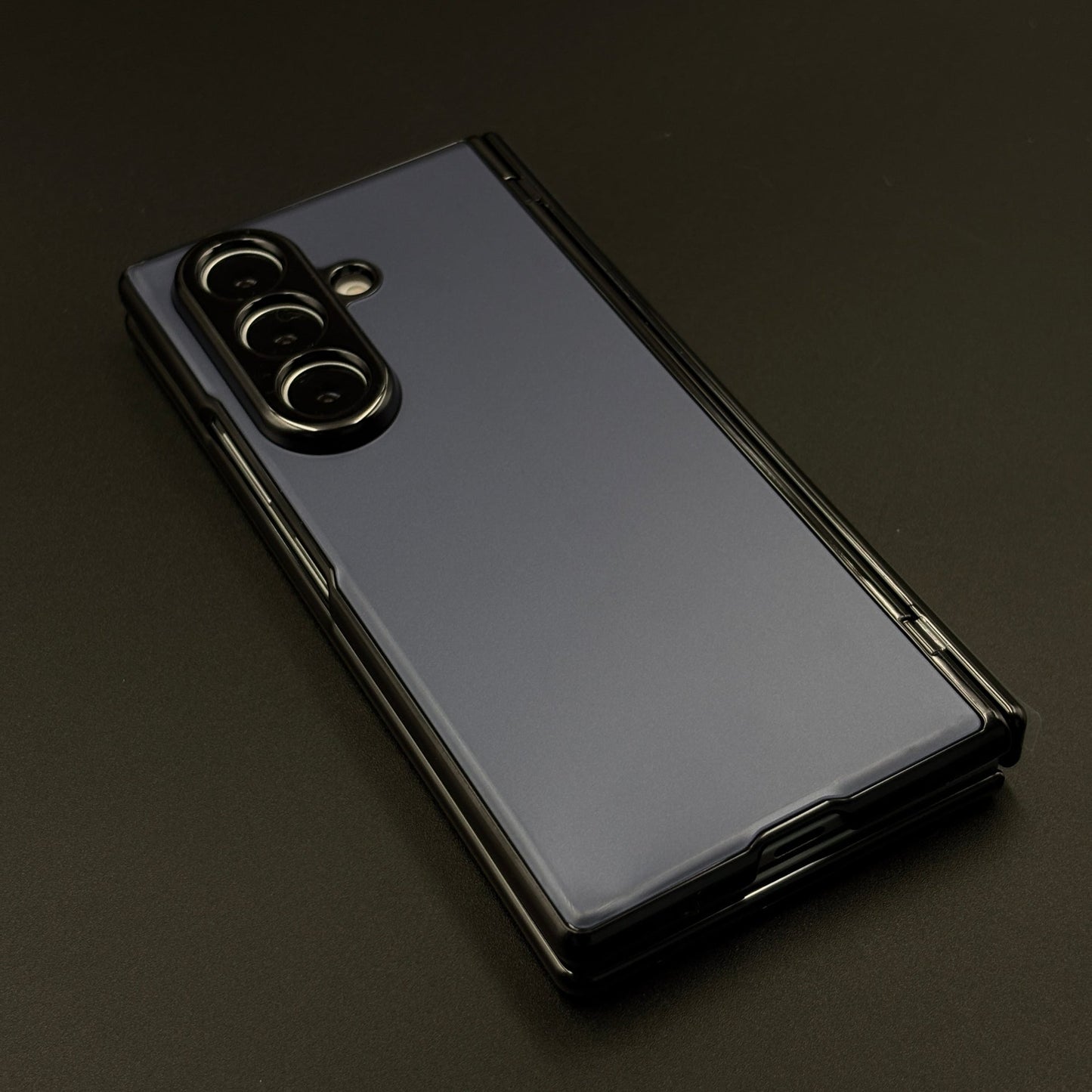 Matte Hinge Protection Case with Front Screen Guard for Samsung Galaxy Z Fold 8 Ultra