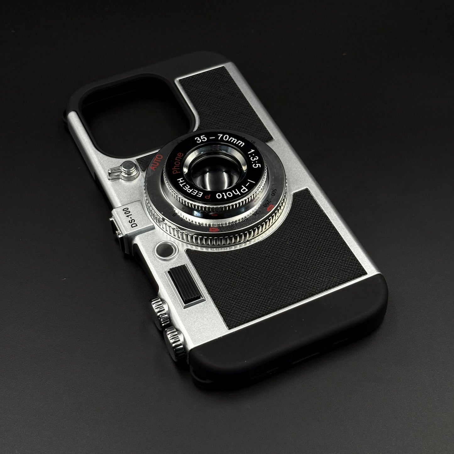 3D Vintage Camera Case for iPhone 15 Series | Retro Designer | Detachable Sling