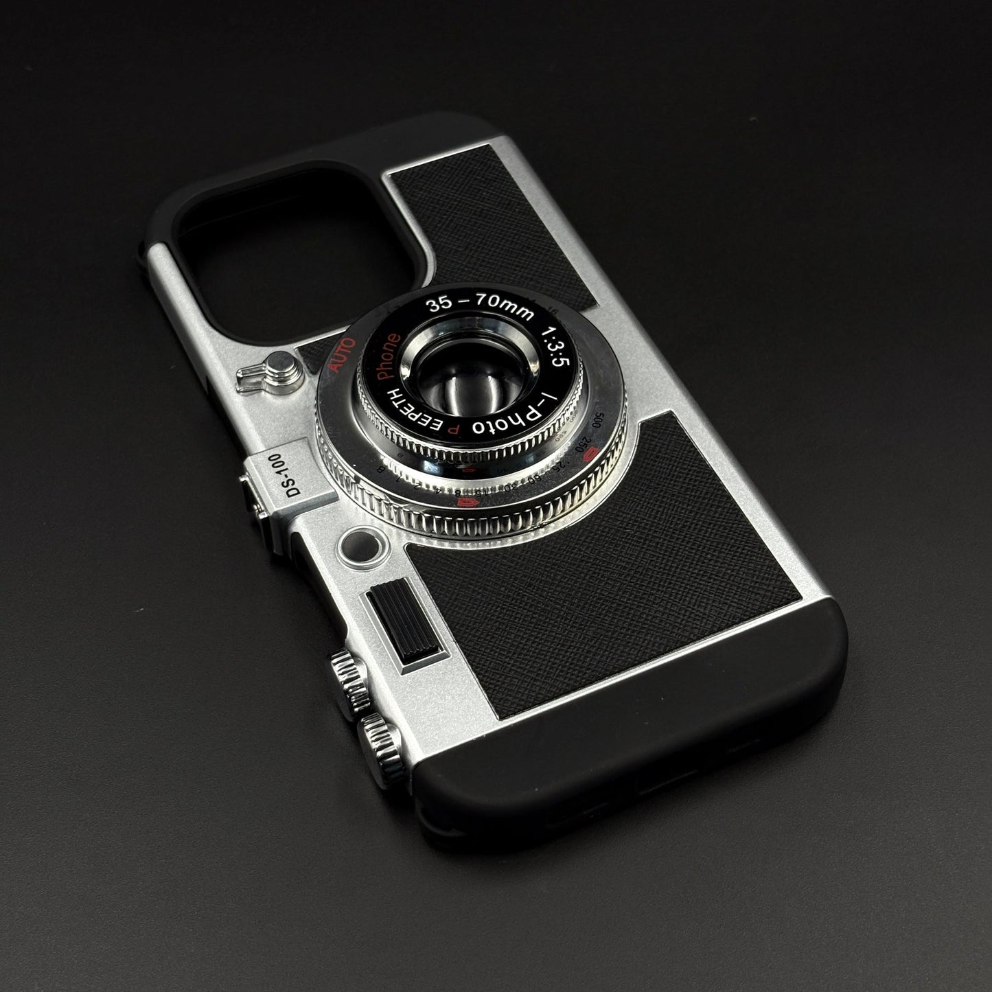 3D Vintage Camera Case for iPhone 16 Series | Retro Designer | Detachable Sling