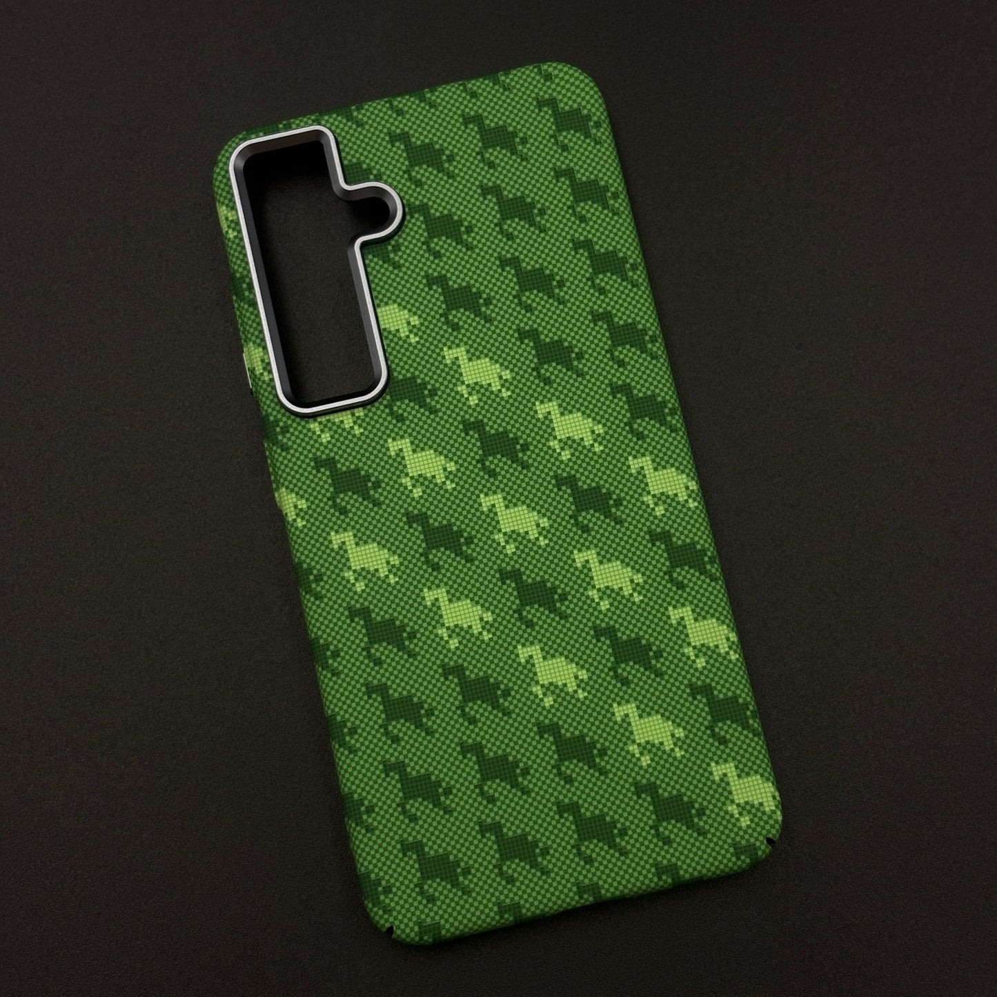 Grid Luxe Carbon Fibre Hidden MagSafe Case for Samsung Galaxy S24 | S25