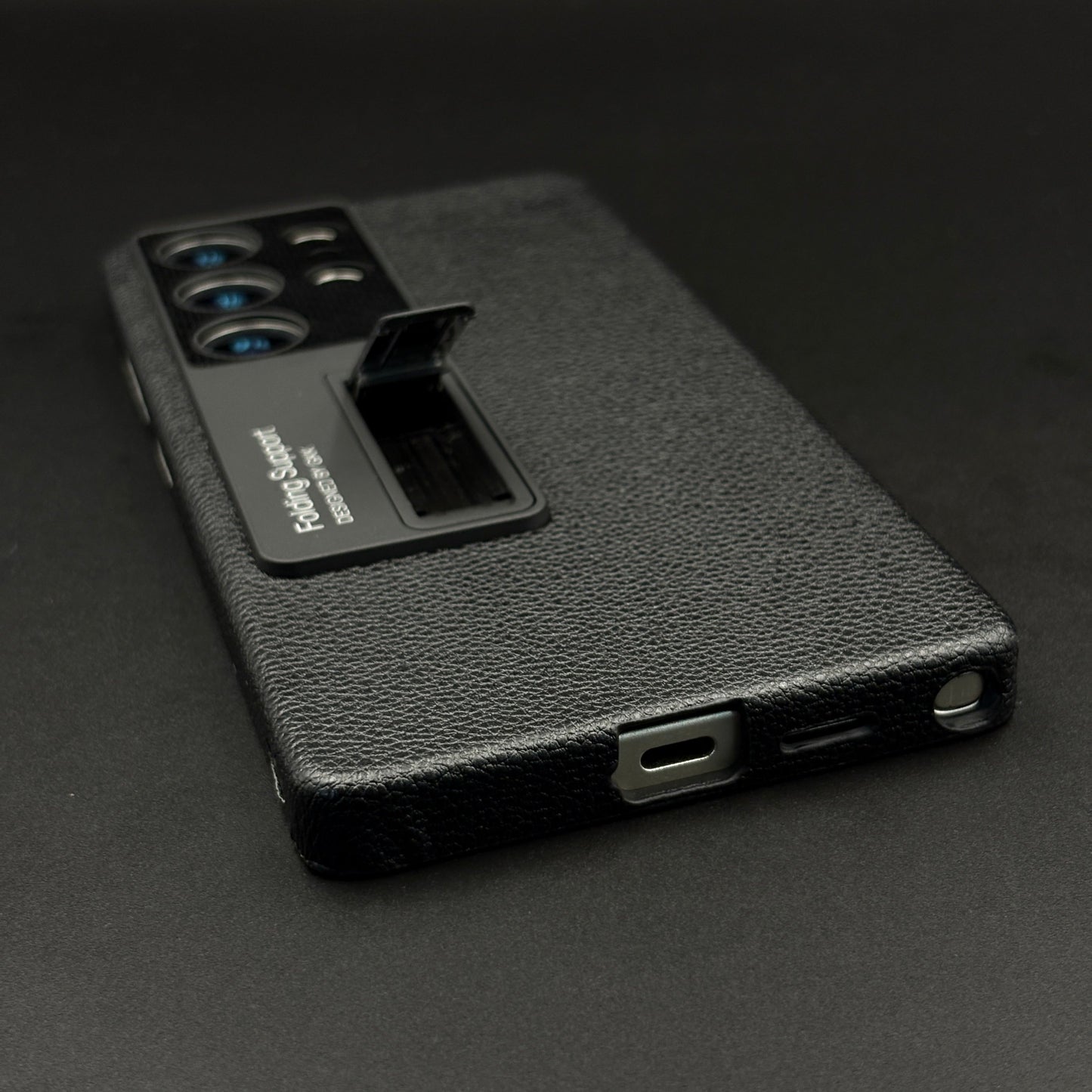 Hidden Kickstand Shockproof Slim Protective Case for Samsung Galaxy S25 Ultra