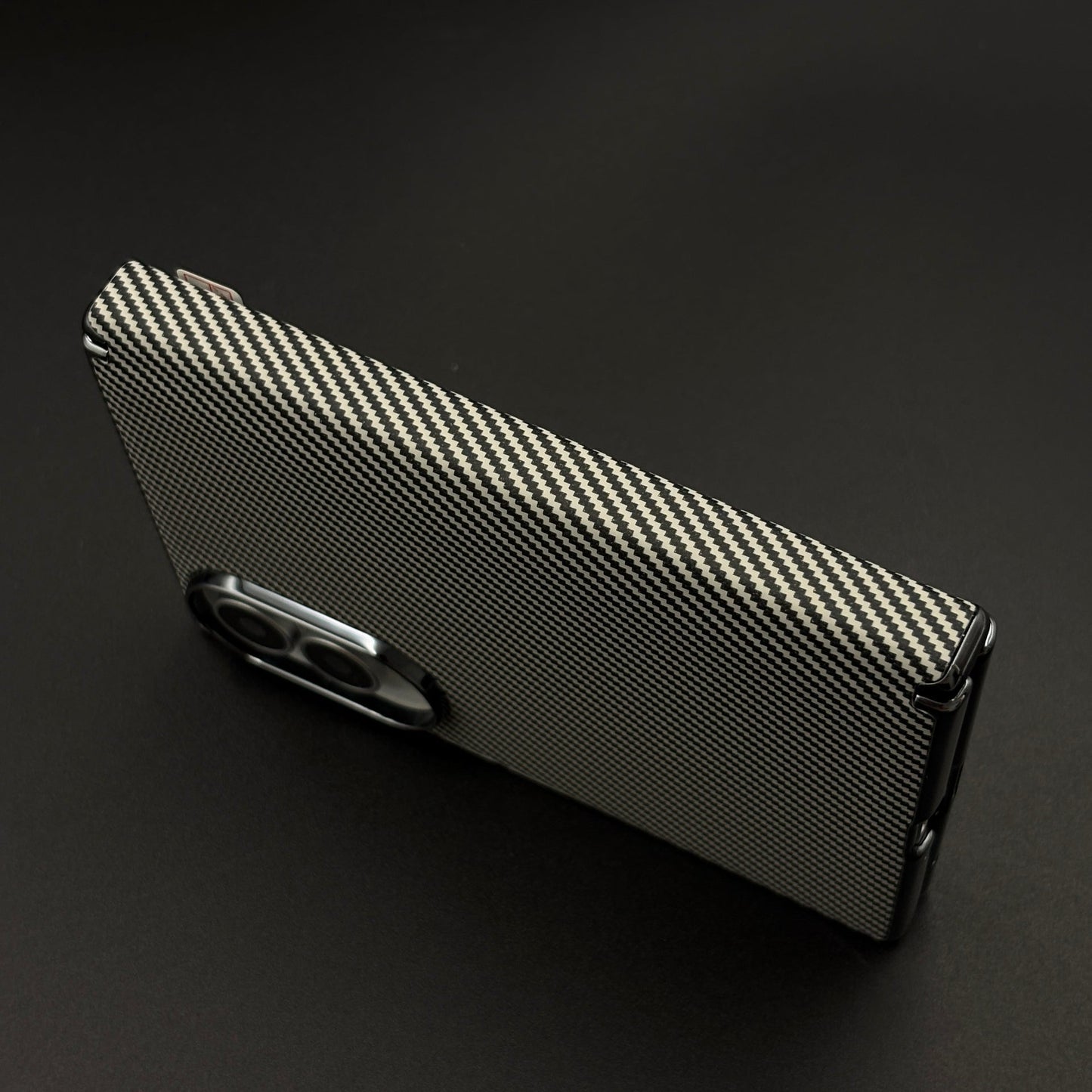 Carbon Fibre Smooth Feel Case with Front Screen Protector For Samsung Galaxy Z Fold 8
