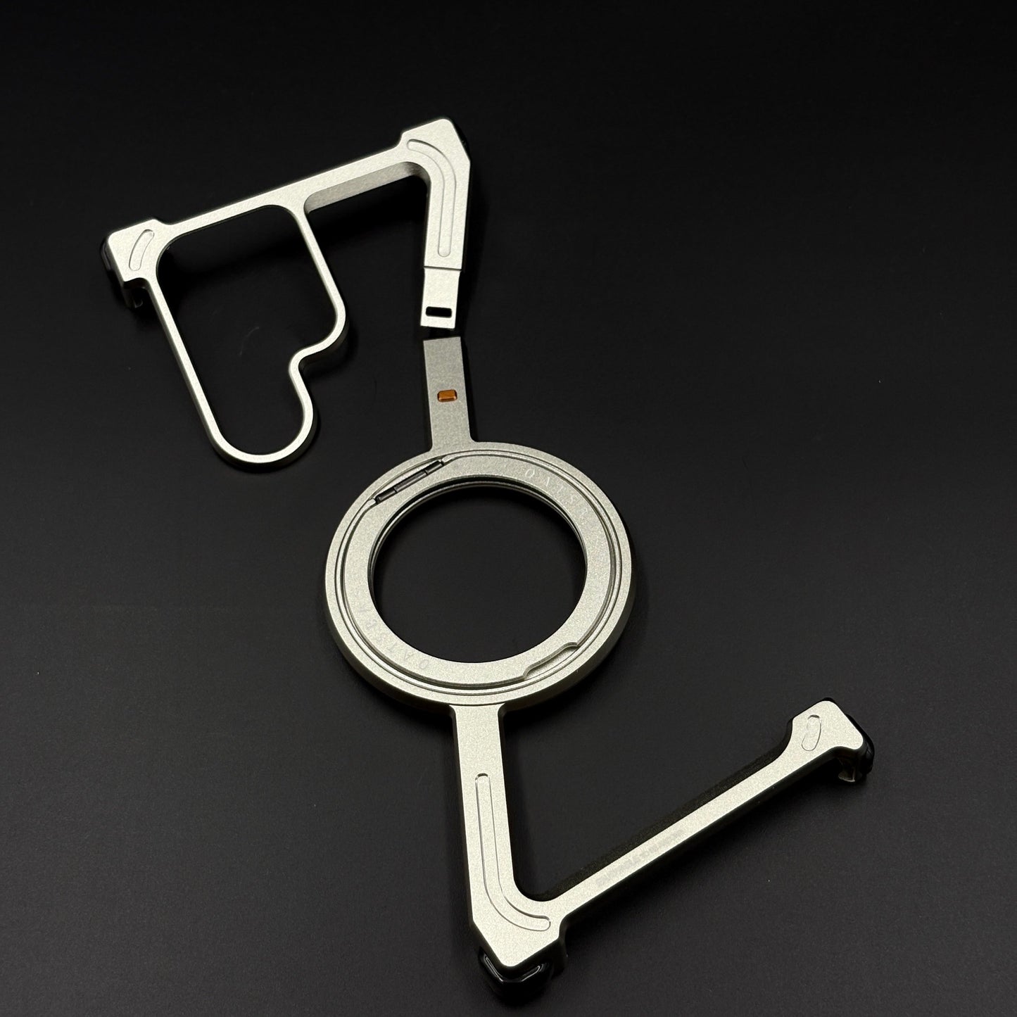 Z Shape Aluminium Metal Rotating Kickstand for Samsung Galaxy S24 Ultra | Frameless Design