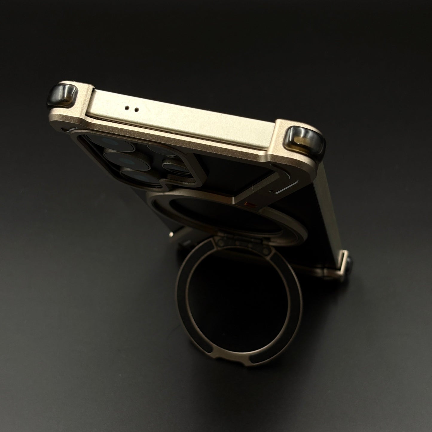 Z Shape Aluminium Metal Rotating Kickstand for Samsung Galaxy S25 Ultra | Frameless Design