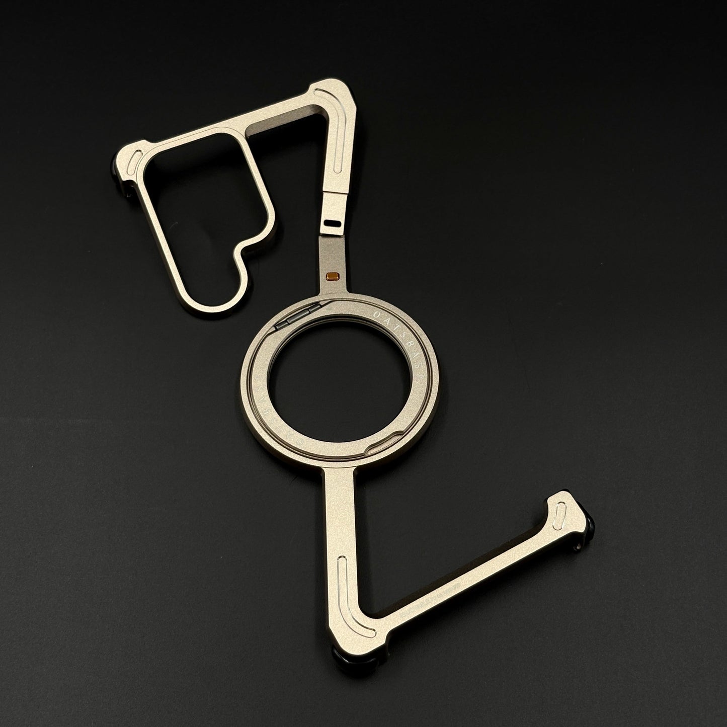 Z Shape Aluminium Metal Rotating Kickstand for Samsung Galaxy S25 Ultra | Frameless Design