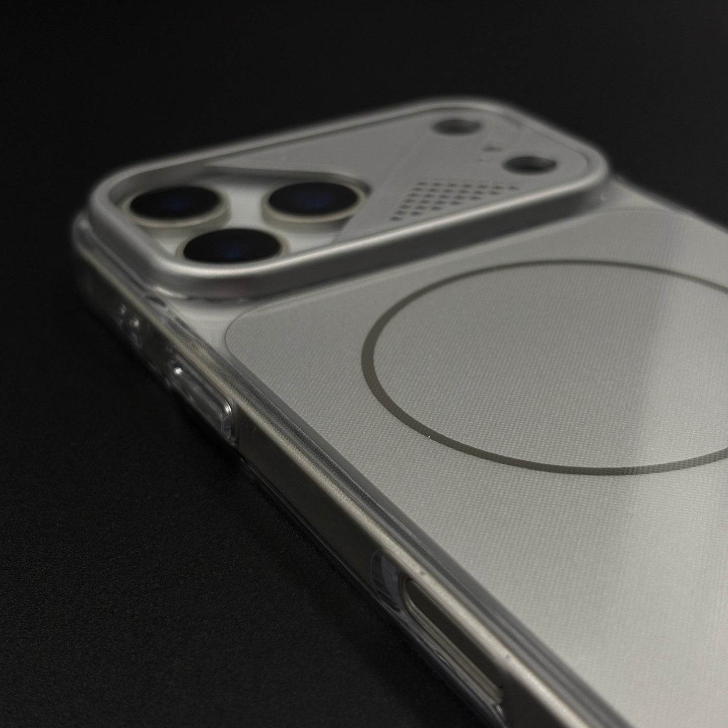 Raised Bezel Camera Protection MagSafe TPU Case Cover for iPhone 17 Series