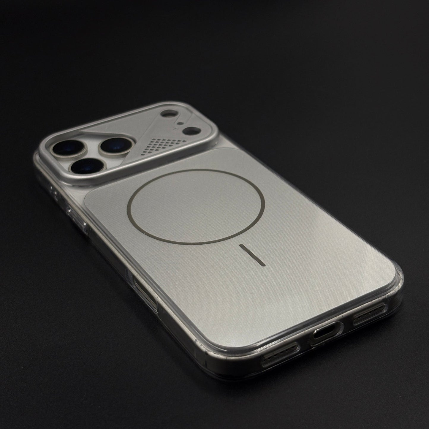 Raised Bezel Camera Protection MagSafe TPU Case Cover for iPhone 17 Series