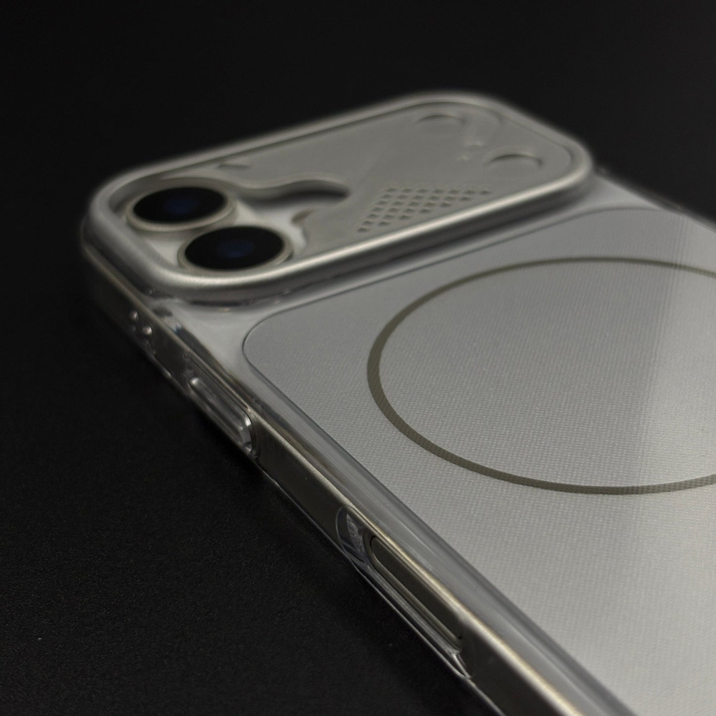 Raised Bezel Camera Protection MagSafe TPU Case Cover for iPhone 17