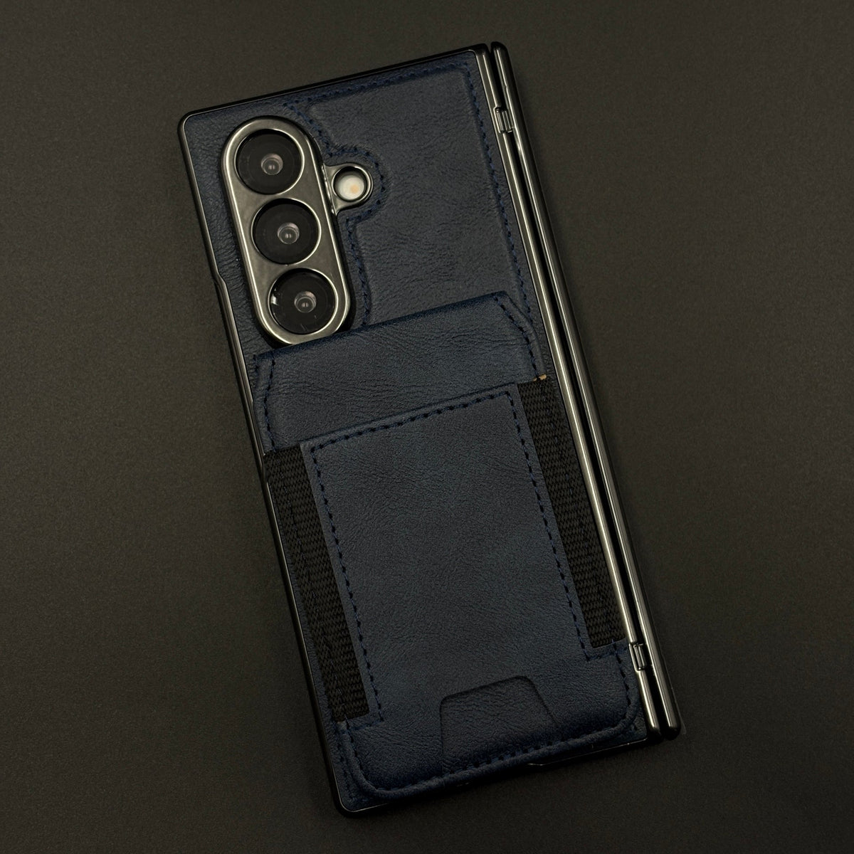 Detachable Cardholder Leather MagSafe Case with Front Screen Protector for Samsung Galaxy Z Fold 7