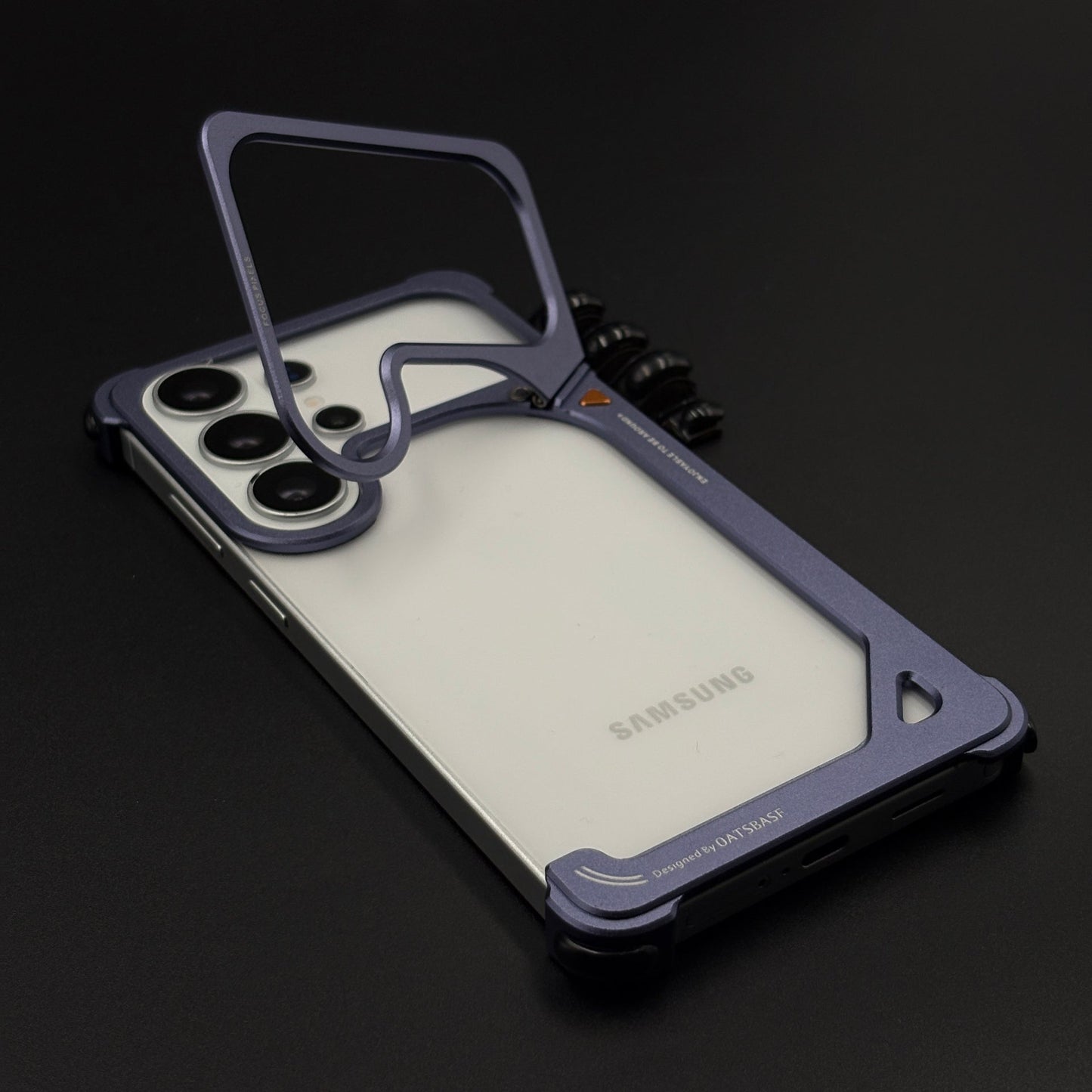 9 Shape Aluminum Metal Frameless Border Case for Samsung Galaxy S26 Ultra