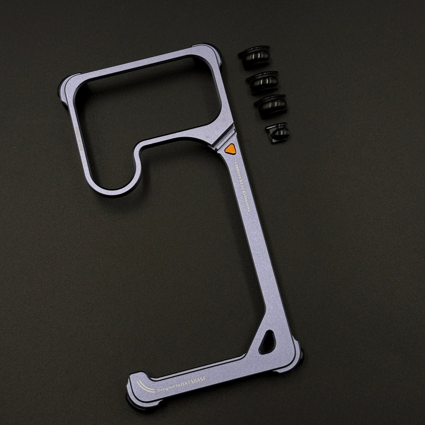 9 Shape Aluminum Metal Frameless Border Case for Samsung Galaxy S26 Ultra
