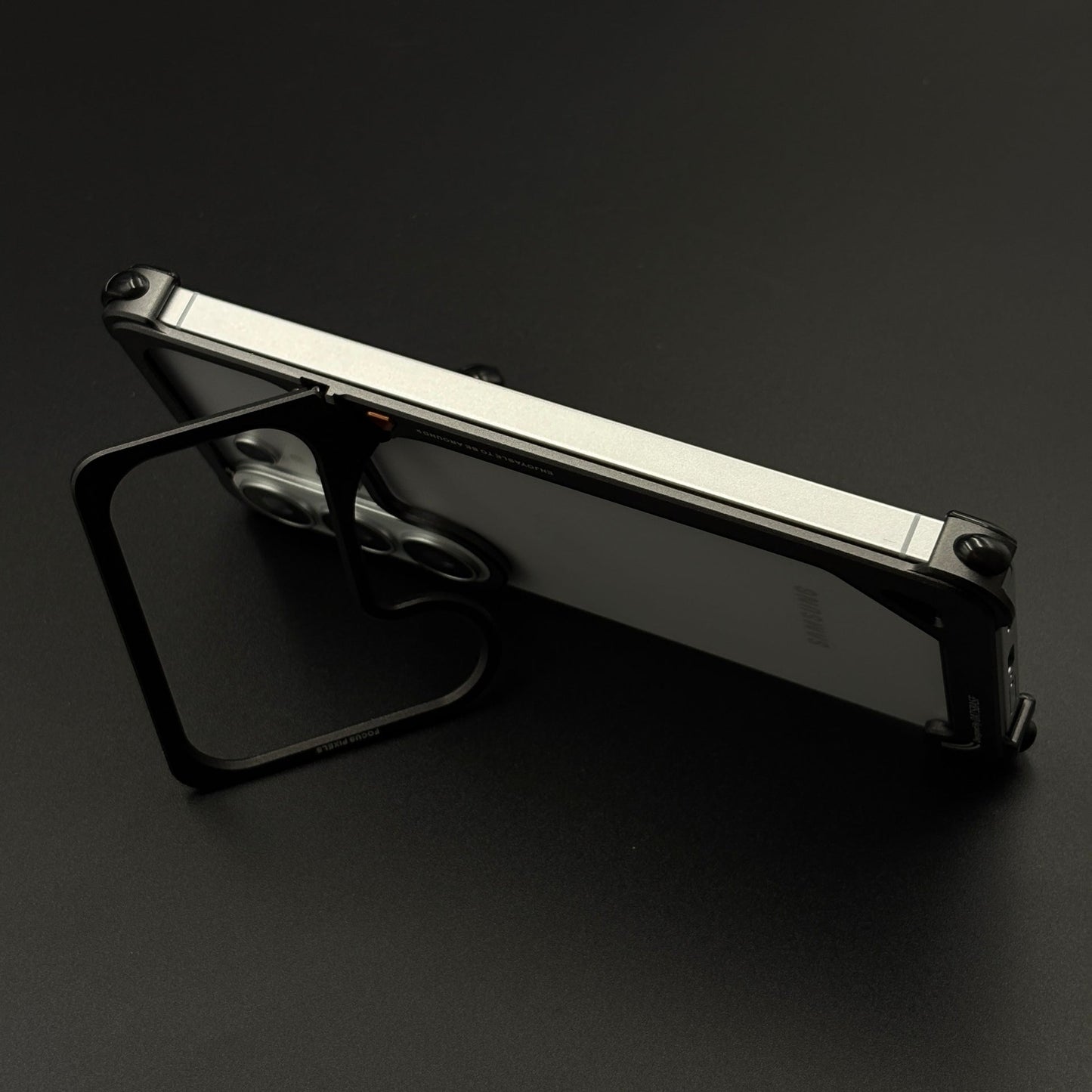 9 Shape Aluminum Metal Frameless Border Case for Samsung Galaxy S26 Ultra