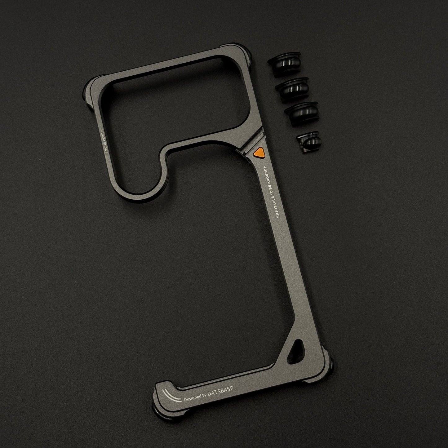 9 Shape Aluminum Metal Frameless Border Case for Samsung Galaxy S26 Ultra