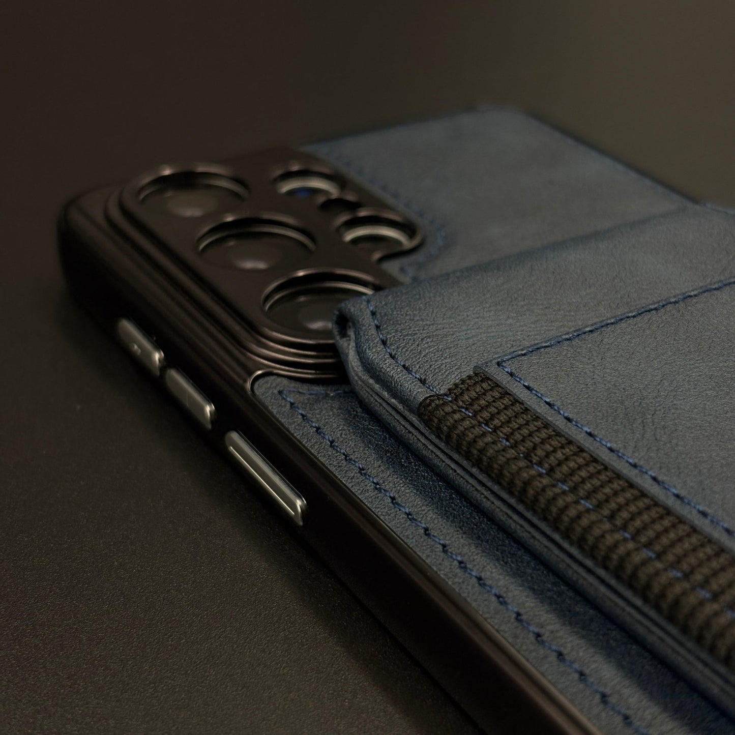 Detachable Cardholder Leather MagSafe Case with Front Screen Protector for Samsung Galaxy S26 Ultra