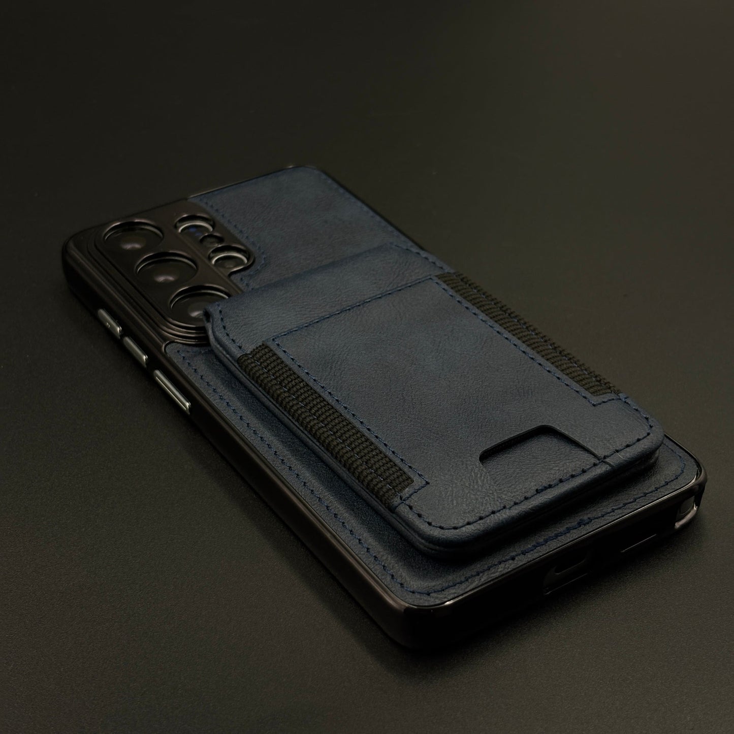 Detachable Cardholder Leather MagSafe Case with Front Screen Protector for Samsung Galaxy S26 Ultra
