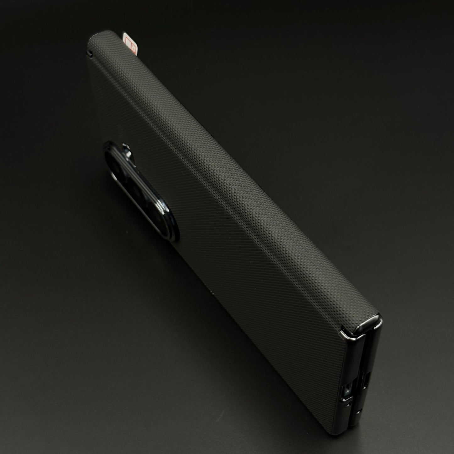 Dotted Feel Leather Texture Hinge Protection Case for Samsung Galaxy Z Fold 7 | Front Screen Protector