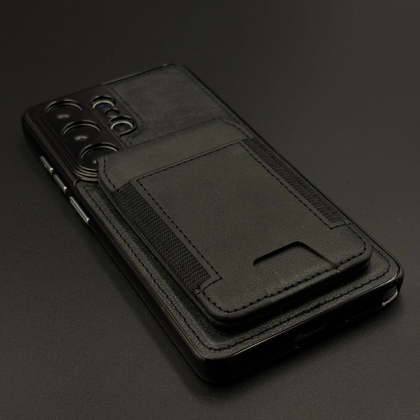 Detachable Cardholder Leather MagSafe Case with Front Screen Protector for Samsung Galaxy S26 Ultra