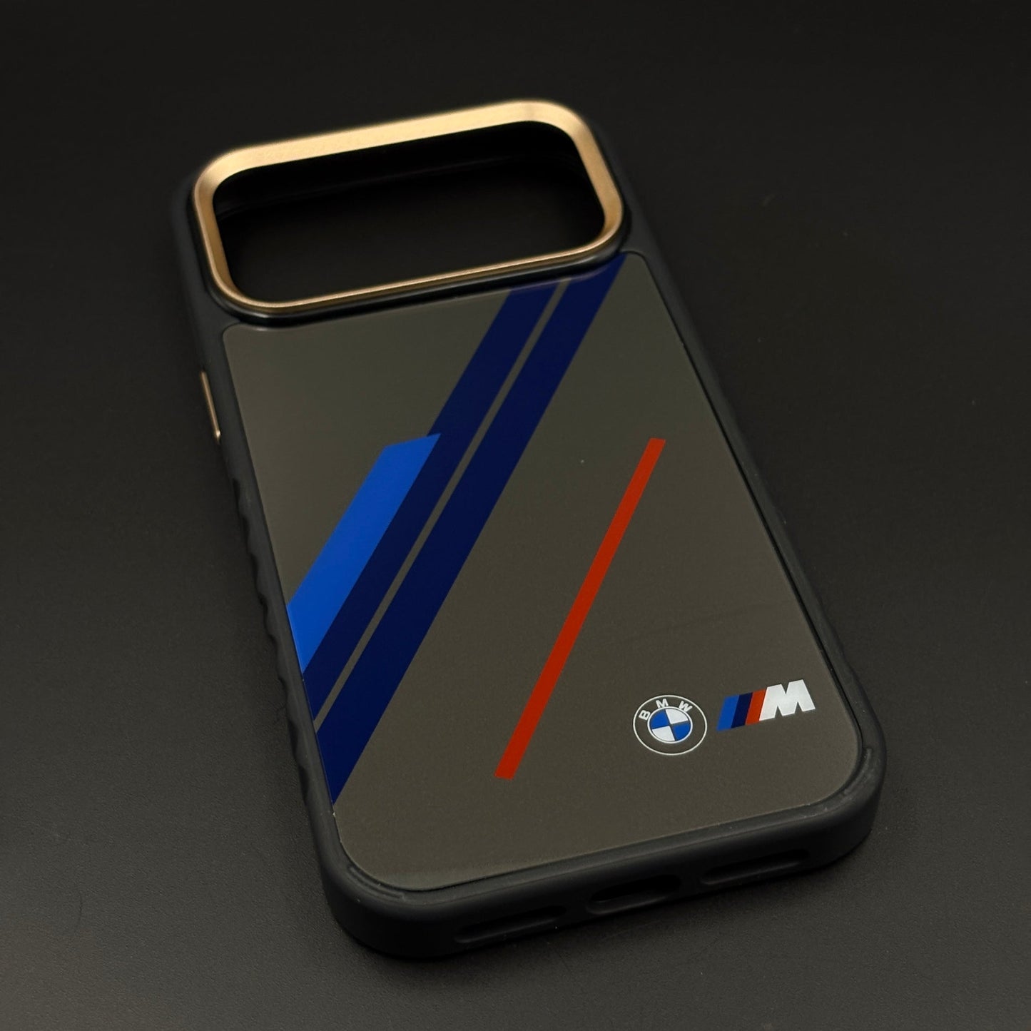 Racing Stripe Performance M Case for iPhone 17 Series | Premium Motorsport Design