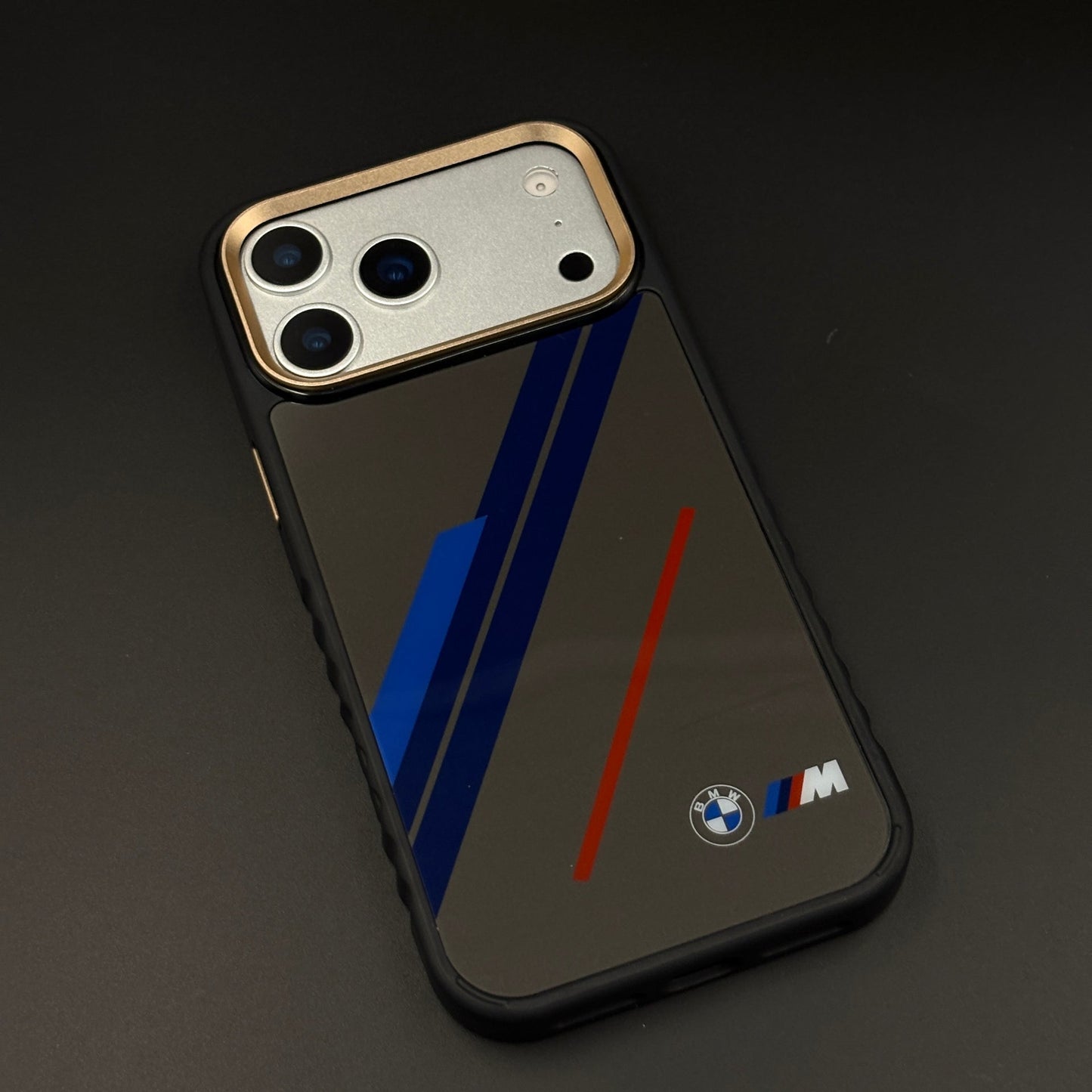 Racing Stripe Performance M Case for iPhone 17 Series | Premium Motorsport Design