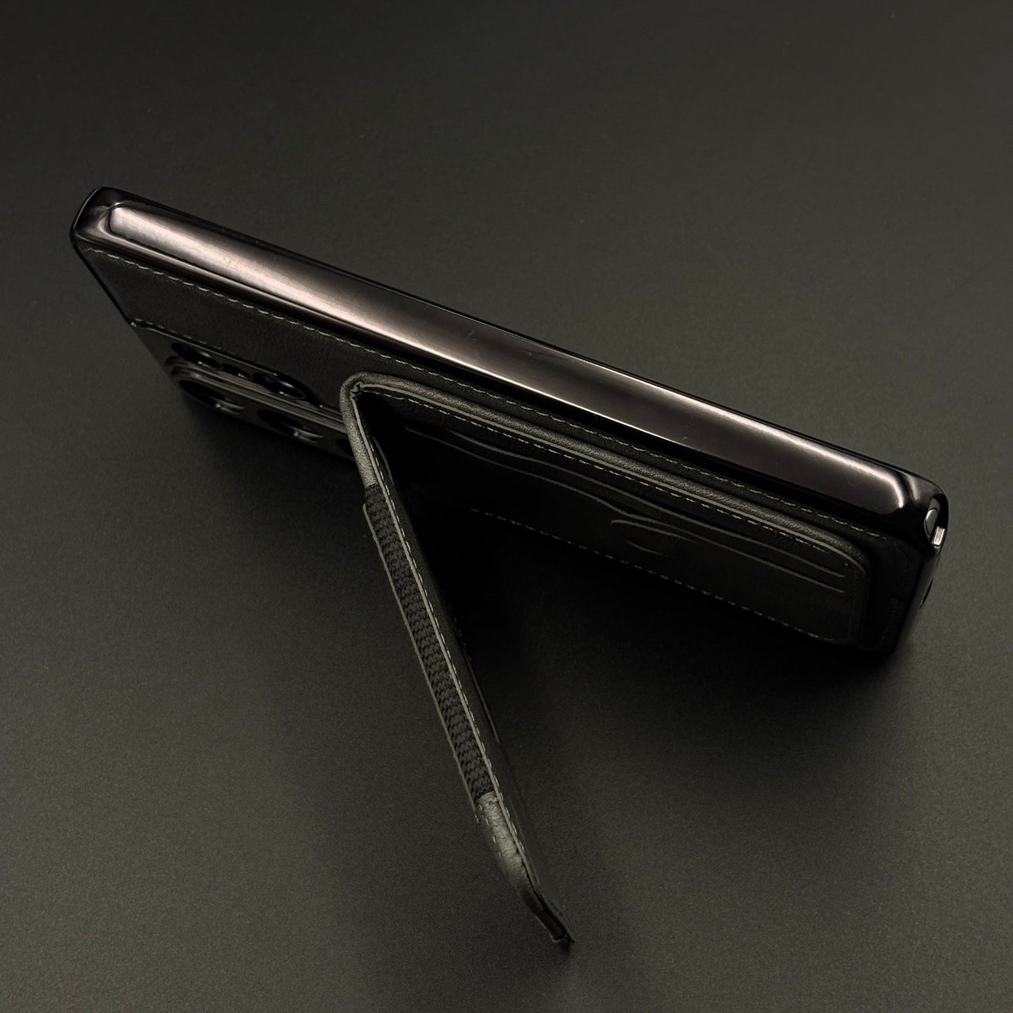 Detachable Cardholder Leather MagSafe Case with Front Screen Protector for Samsung Galaxy S26 Ultra