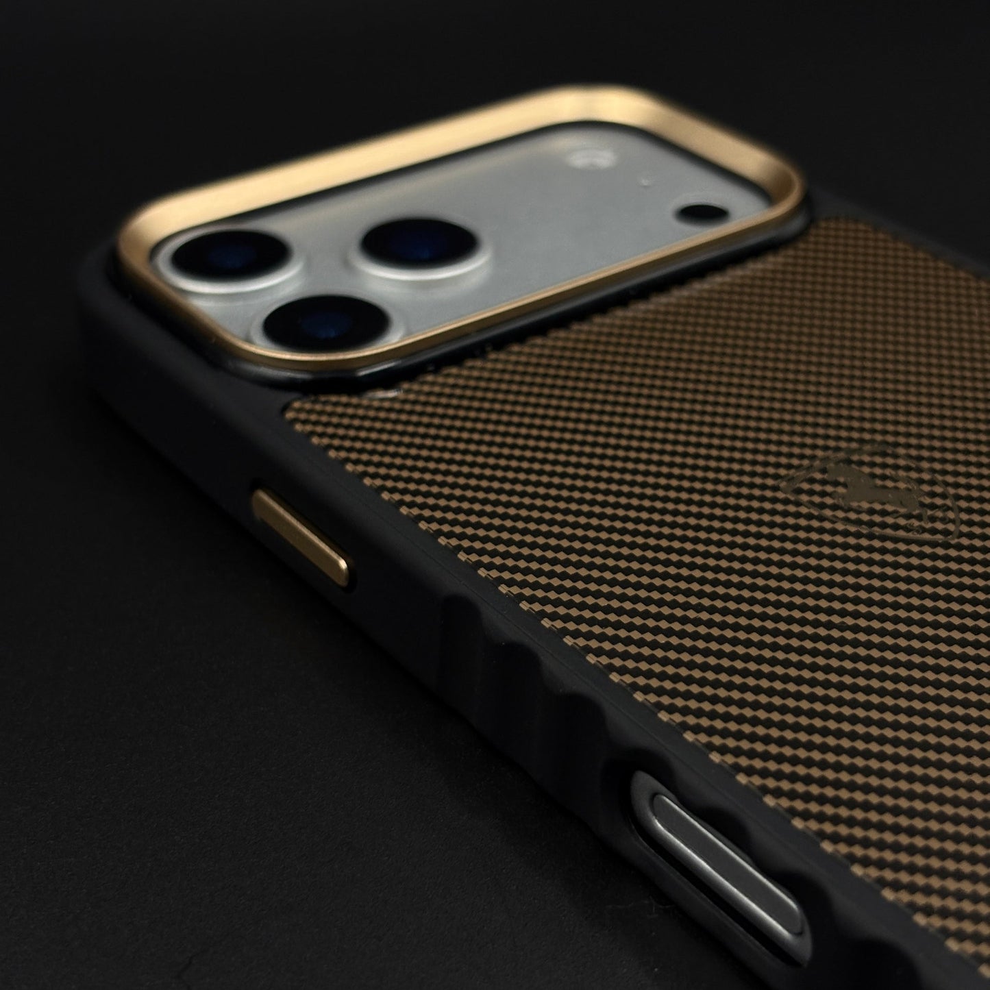 Carbon Fiber FR Horse Motorsport Case for iPhone 17 Series | Premium Racing Design