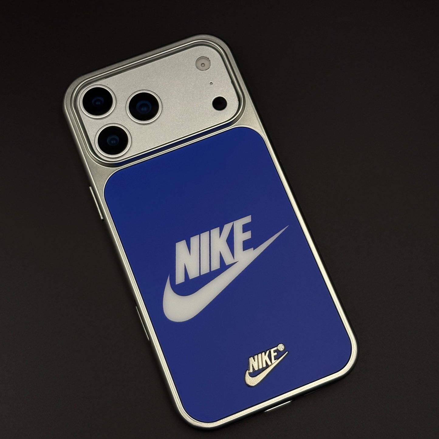 Premium Sport Brand Blue Just Do It Case for iPhone 17 Series | Sleek Back Cover