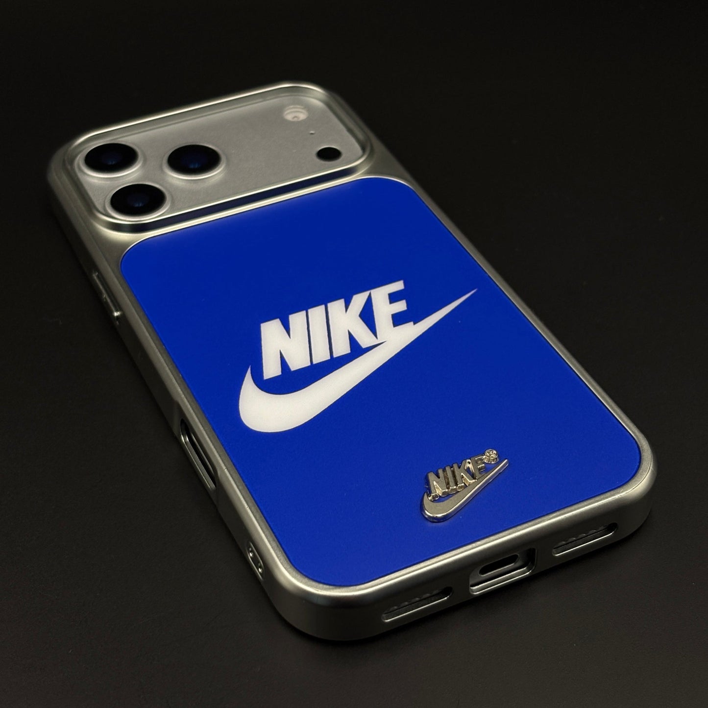 Premium Sport Brand Blue Just Do It Case for iPhone 17 Series | Sleek Back Cover