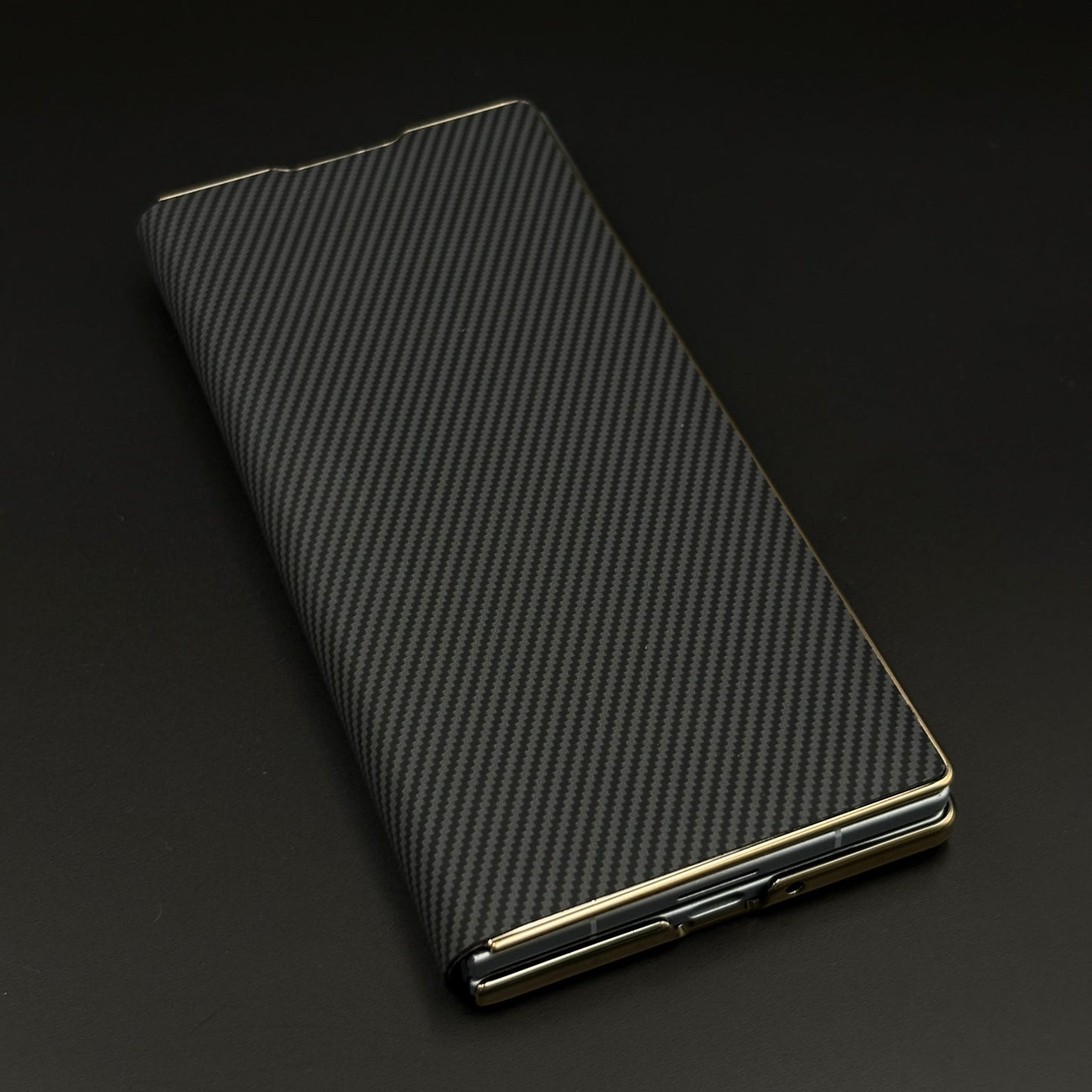Carbon Fiber Rotating Stand MagSafe Flip Case for Samsung Galaxy Z Fold 7 | Magnetic Metal Kickstand