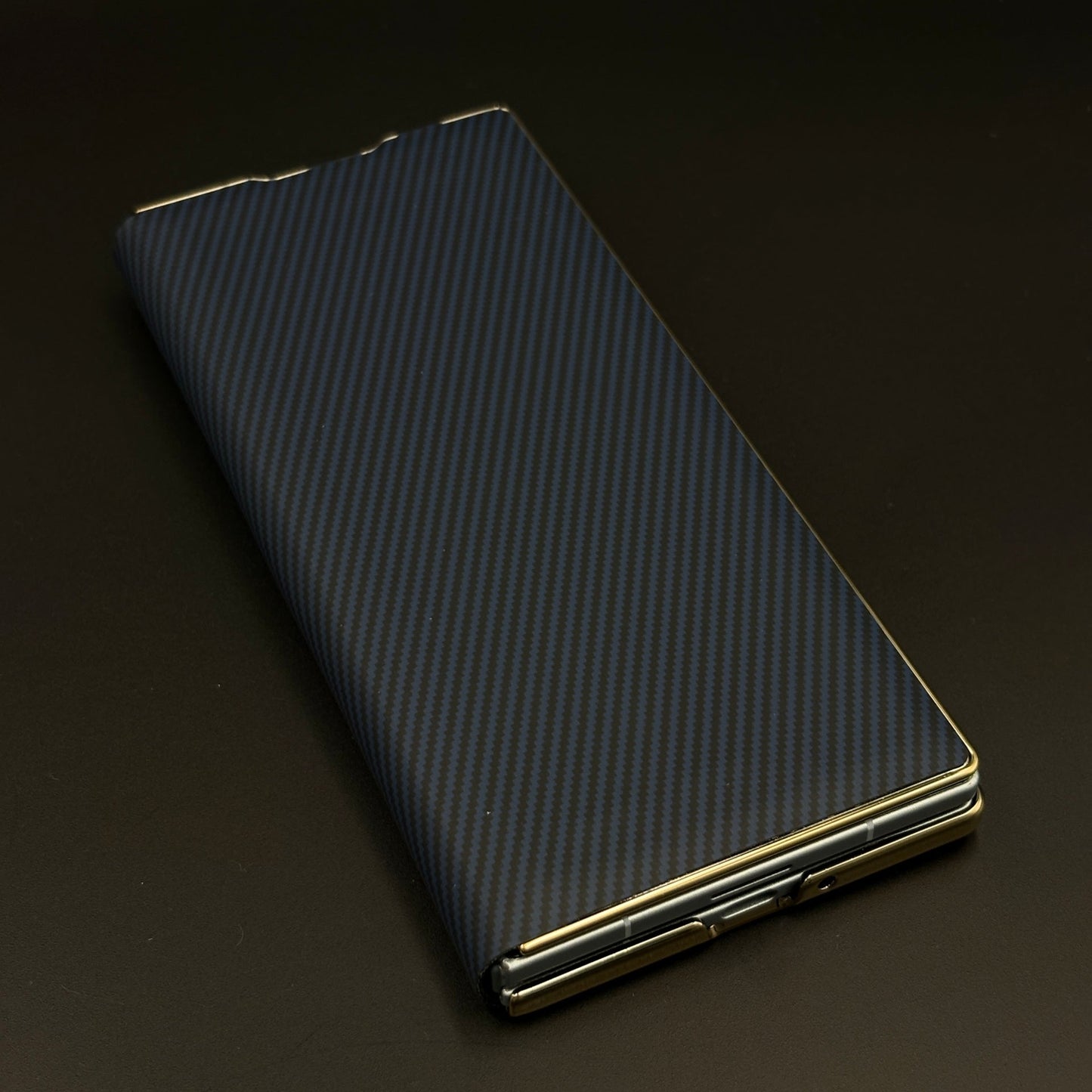 Carbon Fiber Rotating Stand MagSafe Flip Case for Samsung Galaxy Z Fold 7 | Magnetic Metal Kickstand