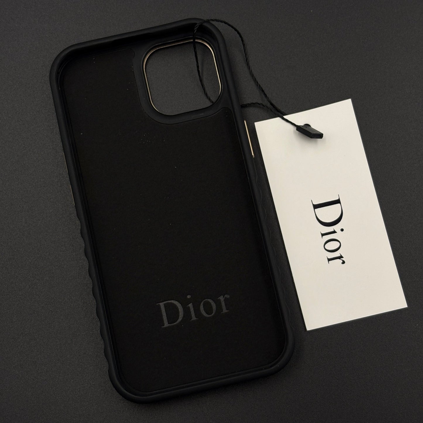 CD Embossed Jeweled Style Emblem Case for iPhone with Premium Textured Finish