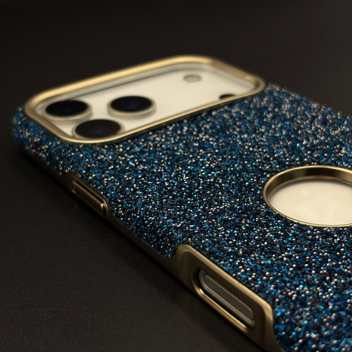 Sparkly Glitter Dust Luxury Diamond Feel MagSafe Mobile Case Cover for iPhone 17 Series