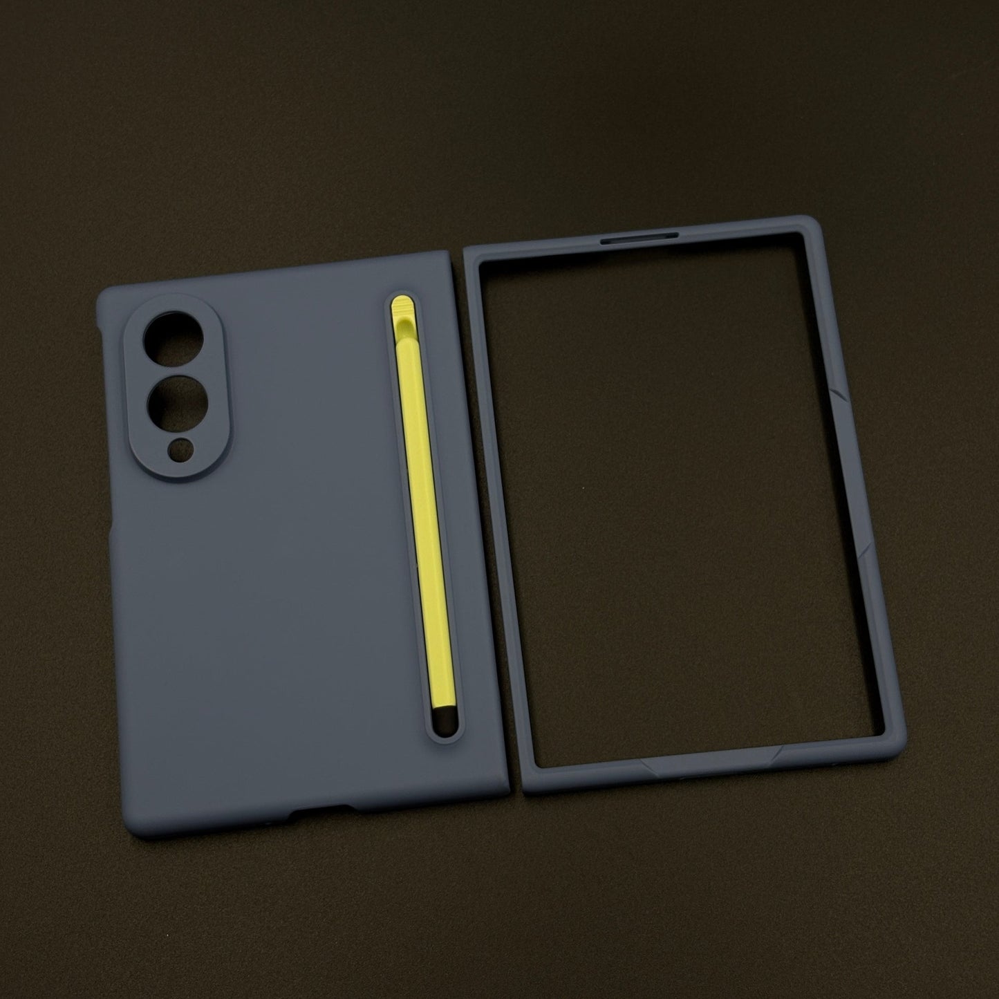 Slim Case with Pen for Samsung Galaxy Z Fold 8 | Soft Matte Finish | Built-In Pen Slot