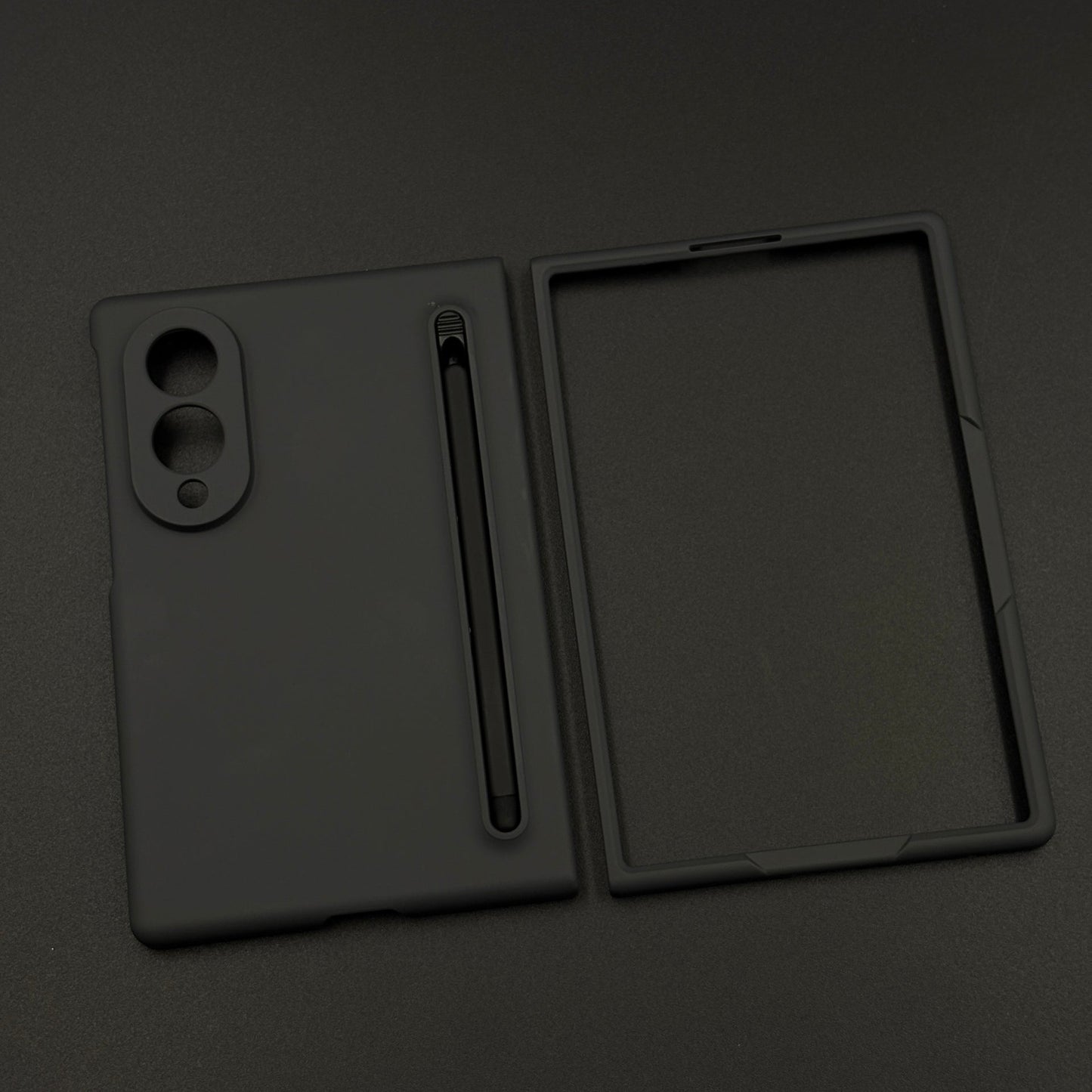 Slim Case with Pen for Samsung Galaxy Z Fold 8 | Soft Matte Finish | Built-In Pen Slot