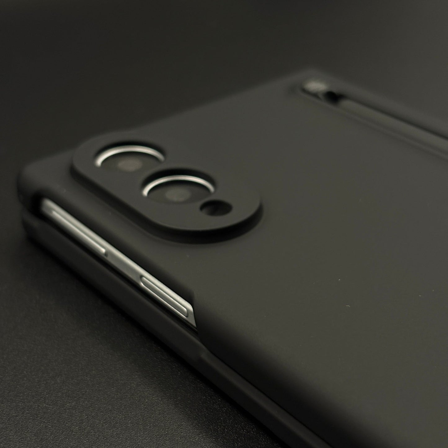 Slim Case with Pen for Samsung Galaxy Z Fold 8 | Soft Matte Finish | Built-In Pen Slot