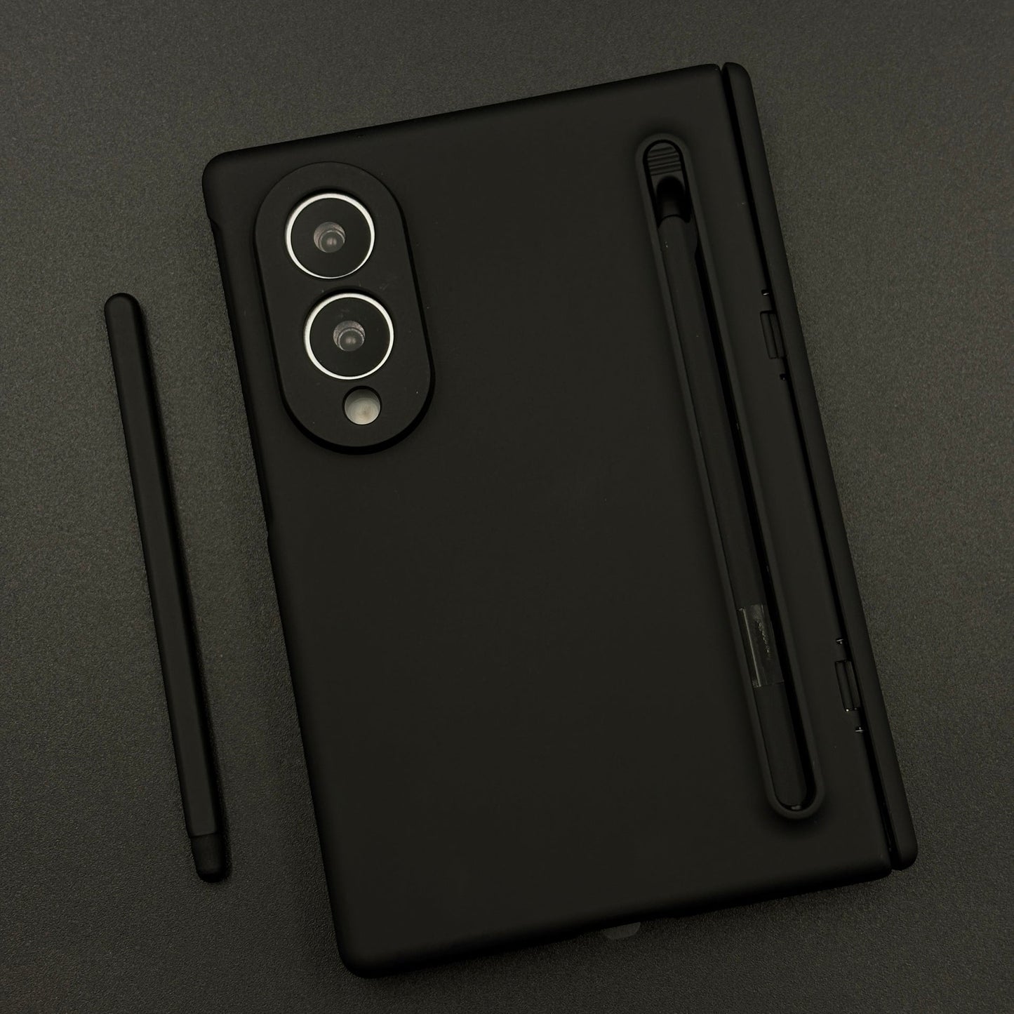 Slim Pen Case for Samsung Galaxy Z Fold 8 | Soft Matte Finish | Hinge Protection Stand