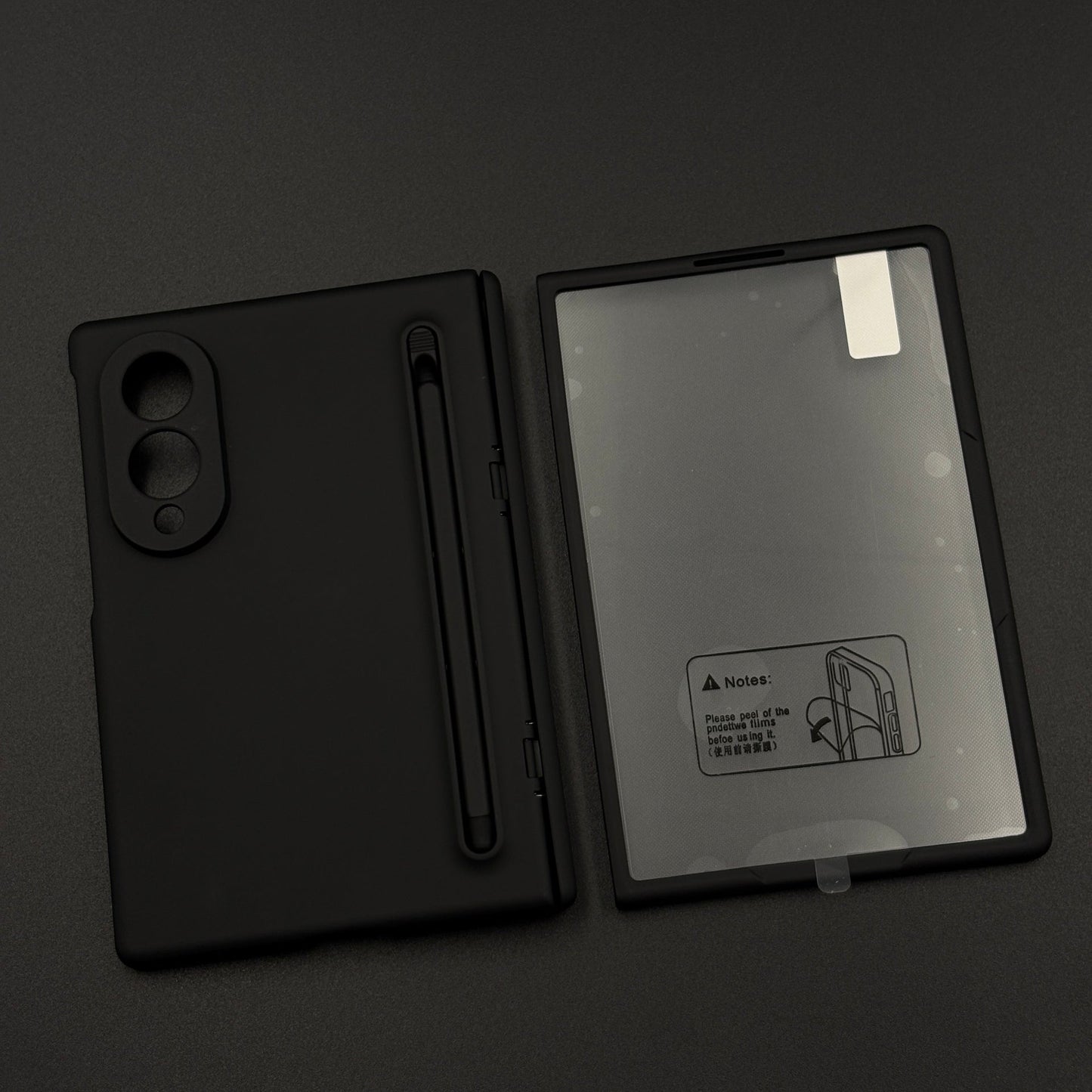 Slim Pen Case for Samsung Galaxy Z Fold 8 | Soft Matte Finish | Hinge Protection Stand