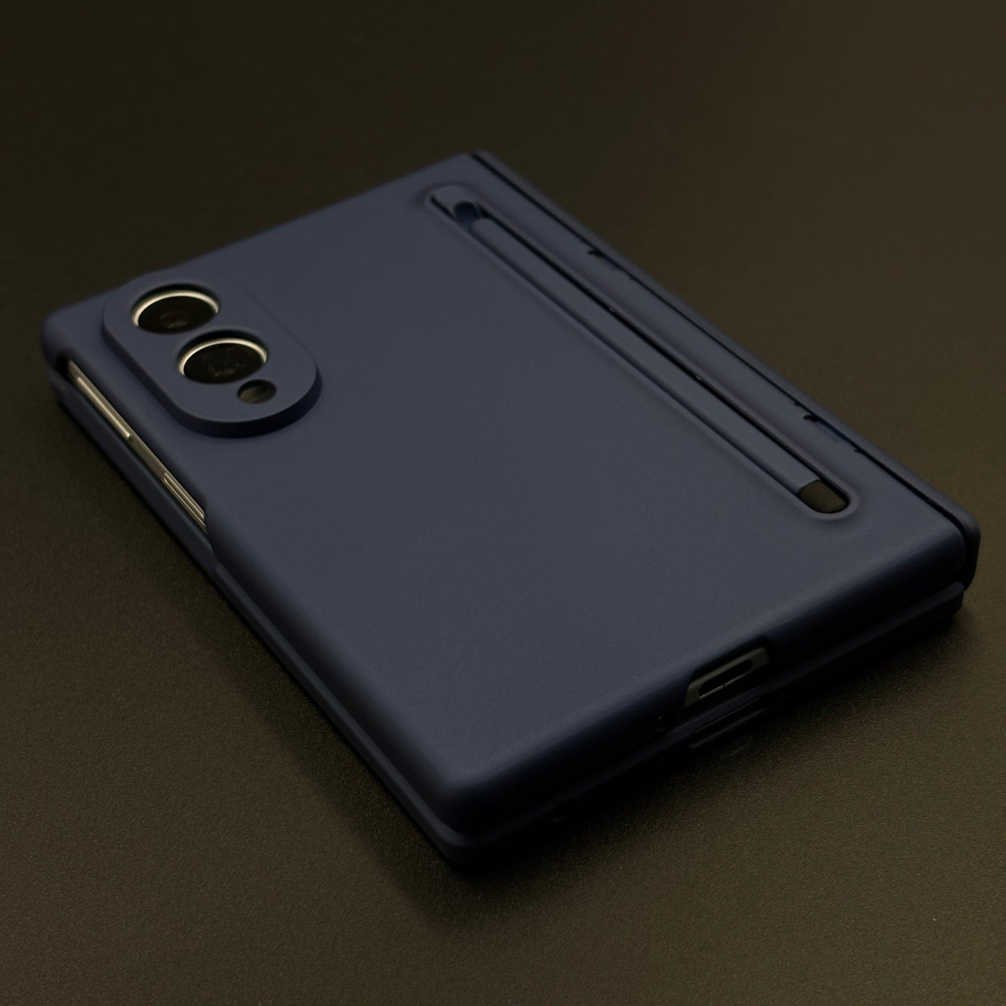 Slim Pen Case for Samsung Galaxy Z Fold 8 | Soft Matte Finish | Hinge Protection Stand