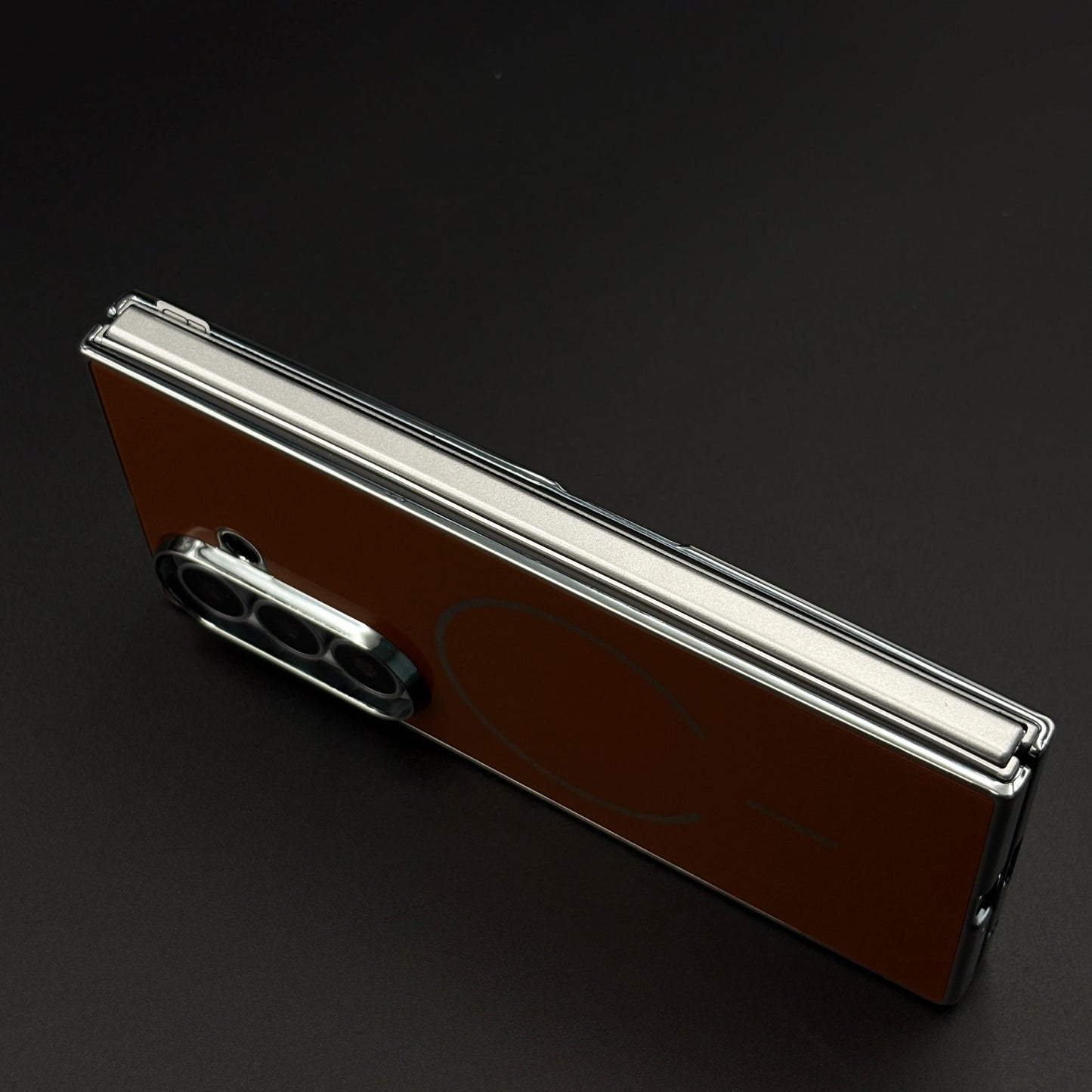Chrome Border Mirror-Gloss MagSafe Case Cover for Samsung Galaxy Z Fold 7