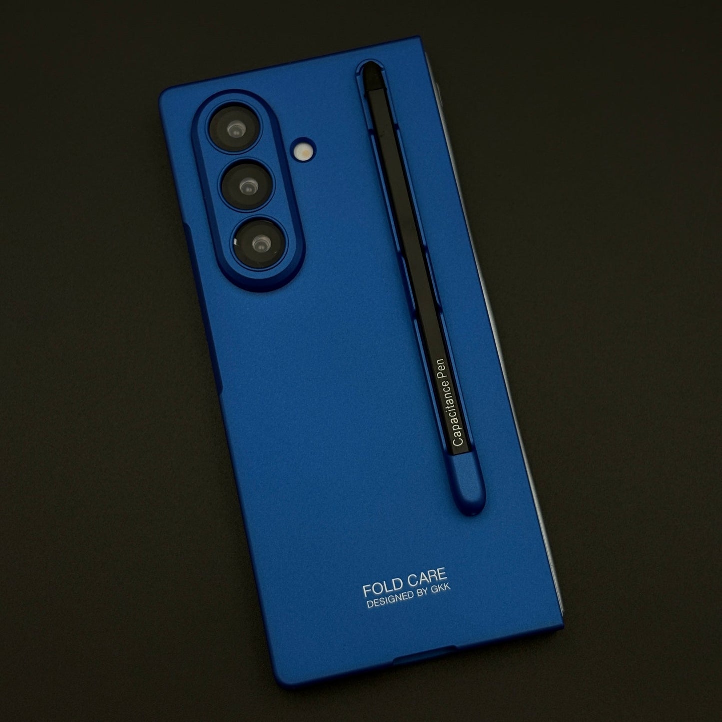 Matte Armor Hard Shell Case Cover with Pen for Samsung Galaxy Z Fold 7 |  Front Screen Protector
